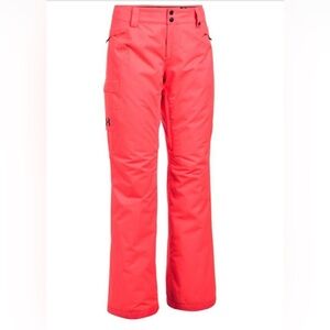 Under Armour Storm ColdGear Infrared Snowboard Ski Pants Marathon Red Women’s Sm